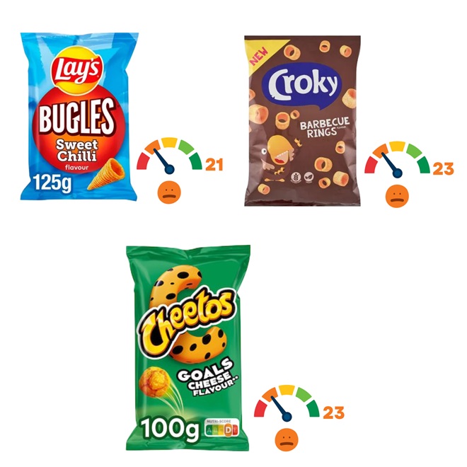 Slechte chips mauvais